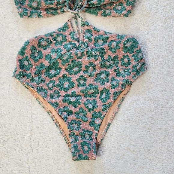 New!For Love and Lemons Beck One -Piece Swimsuit - Picture 6 of 14